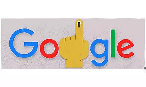 நாடாளுமன்ற 2-ம் கட்ட தேர்தல்: கவனம் ஈர்க்கும் கூகுள் டூடுல்