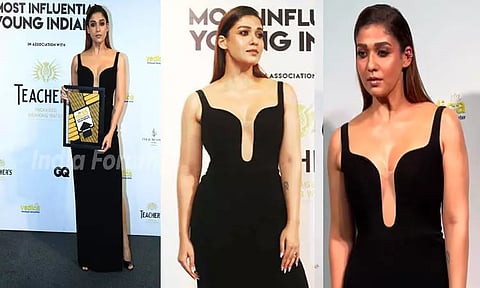 மும்பை விருது விழாவில் கவர்ச்சியில் அசத்திய நயன்தாரா