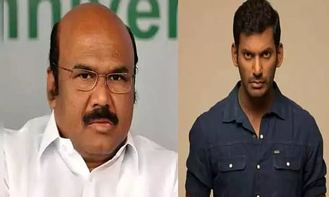 'ரத்னம்' பட விவகாரத்தில் விஷாலுக்கு முன்னாள் அமைச்சர் ஜெயக்குமார் ஆதரவு