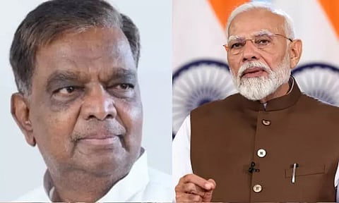 முன்னாள் மத்திய மந்திரி ஸ்ரீனிவாசா பிரசாத் மறைவு: பிரதமர் மோடி இரங்கல்