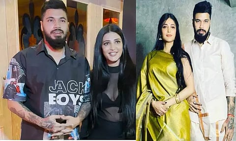 சுருதிஹாசனுடனான பிரிவு குறித்து காதலர் பதில்