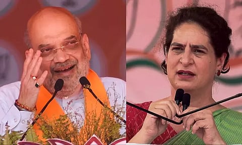 பிரஜ்வால் ரேவண்ணாவின் ஆபாச வீடியோக்கள்.. கேள்வி எழுப்பிய பிரியங்கா காந்திக்கு அமித்ஷா பதிலடி