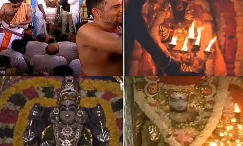 மேஷ ராசியில் இருந்து ரிஷப ராசிக்கு இடம்பெயர்ந்தார் குரு பகவான் - கோவில்களில் பக்தர்கள் சிறப்பு வழிபாடு