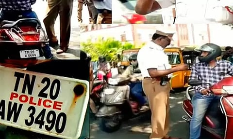 வாகன நம்பர் பிளேட்டுகளில் ஸ்டிக்கர் ஒட்டக்கூடாது: விதிமுறை அமலுக்கு வந்தது