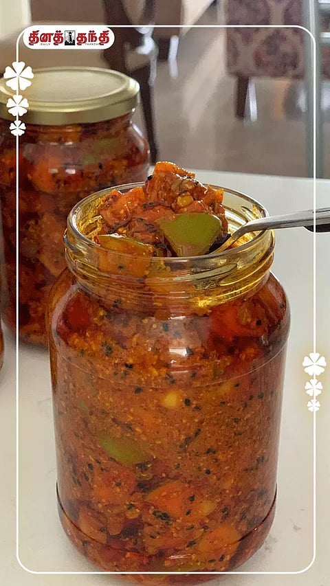 காரசாரமான வெங்காய மாங்காய் தொக்கு செய்வது எப்படி..!