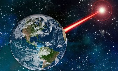 விண்வெளியில் 14 கோடி மைல் தொலைவில் இருந்து பூமிக்கு வந்த சிக்னல்... நாசா ஆச்சரியம்