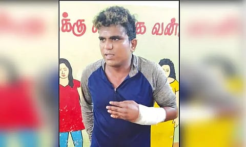 ஒருதலைக்காதல்: இளம்பெண்ணின் பெயரை நெஞ்சில் பச்சை குத்திய பழ வியாபாரி - கடைசியில் நடந்த ட்விஸ்ட்