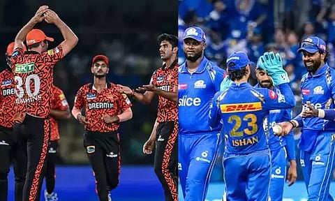 ஐ.பி.எல். கிரிக்கெட்: ஐதராபாத்தின் அதிரடியை சமாளிக்குமா மும்பை? - இன்று மோதல்