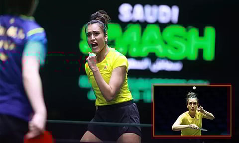 டேபிள் டென்னிஸ்: இந்திய வீராங்கனை மணிகா பத்ரா அசத்தல் வெற்றி