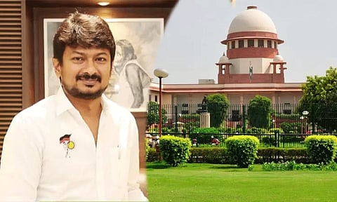 சனாதனம் குறித்து பேசிய விவகாரம்; உதயநிதி ஸ்டாலினின் மனுவுக்கு 5 மாநில அரசுகள் பதிலளிக்க சுப்ரீம் கோர்ட்டு உத்தரவு