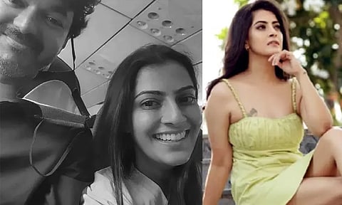 வரலட்சுமி சரத்குமாருக்கு ஐ.பி.எல் டிக்கெட் வாங்கி கொடுத்தது இவரா?