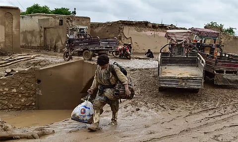 Afganistan flood