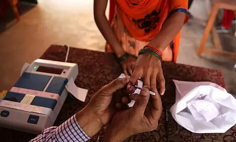 நாடாளுமன்றத்துக்கு 4-வது கட்ட தேர்தல்-96 தொகுதிகளில் நாளை வாக்குப்பதிவு