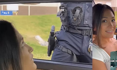 லைசன்ஸ் கேட்ட காவலரிடம் சைலன்ட்டாக சட்டையை இறக்கி காண்பித்த பெண்... அடுத்து நடந்த அதிர்ச்சி சம்பவம்