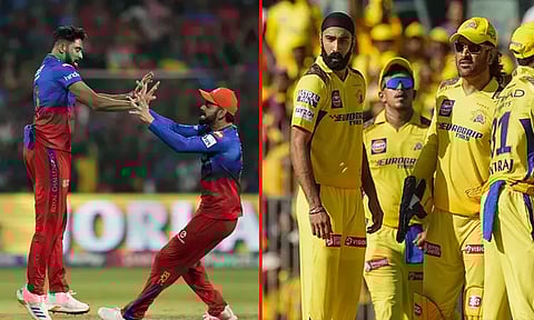 ஐ.பி.எல்.: சென்னை, பெங்களூரு வெற்றி... புள்ளி பட்டியலில் அணிகளின் நிலை என்ன..?