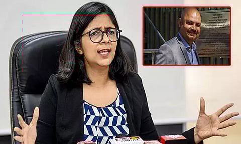 கெஜ்ரிவால் உதவியாளர் என்னை தாக்கினார் - ஆம் ஆத்மி பெண் எம்.பி. பரபரப்பு புகார்