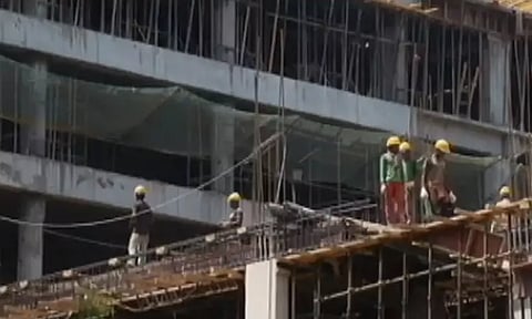 கொளுத்தும் வெயில்... சென்னையில் திறந்தவெளி கட்டுமானப் பணிகளுக்கு கட்டுப்பாடு