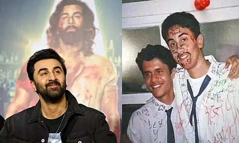 ரன்பீர் கபூரின் பள்ளிப்பருவ புகைப்படம் ஒன்று இணையத்தில் பரவி வைரலாகி வருகிறது.