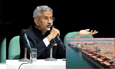 Chabahar Port pact Jaishankar reply to US