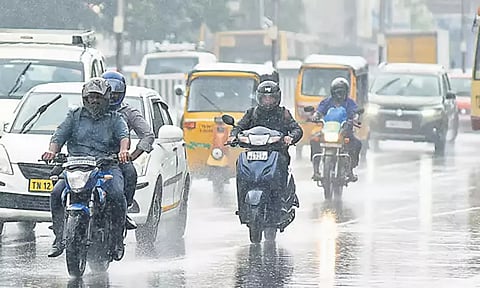 25 மாவட்டங்களில் அடுத்த 3 மணி நேரத்தில் மிதமான மழைக்கு வாய்ப்பு