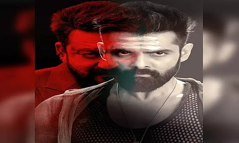 ராம் பொதினேனி நடித்துள்ள 'டபுள் ஐஸ்மார்ட்' திரைப்படத்தின் டீசர் வெளியானது