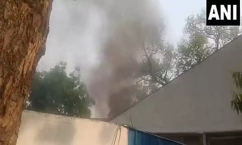 டெல்லி பா.ஜ.க. அலுவலகத்தில் தீ விபத்து