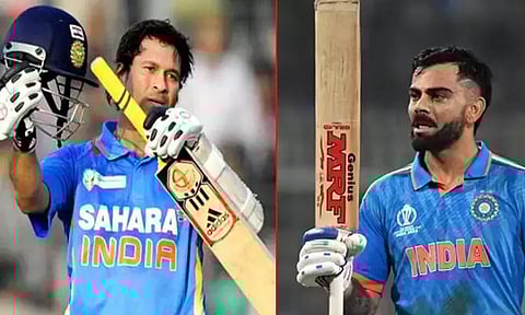 சச்சின் - விராட் கோலி இருவரில் யார் சிறந்தவர்..? - இங்கிலாந்து முன்னாள் வீரர் தேர்வு