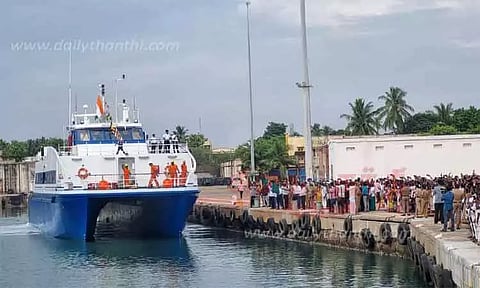 நாகை-இலங்கை பயணிகள் கப்பல் போக்குவரத்து திடீர் ரத்து