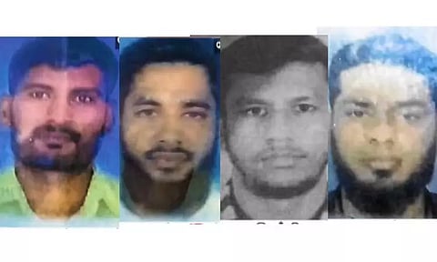 குஜராத்தில் ஐ.எஸ்.ஐ.எஸ் தீவிரவாதிகள் 4 பேர் கைது