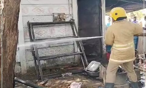 விராலிமலை பட்டாசு குடோனில் வெடி விபத்து: உடல் கருகி ஒருவர் உயிரிழப்பு