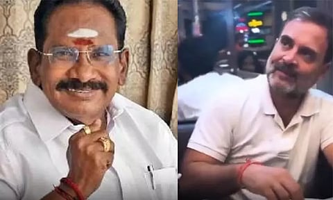 ராகுல்காந்தியை புகழ்ந்த செல்லூர் ராஜு