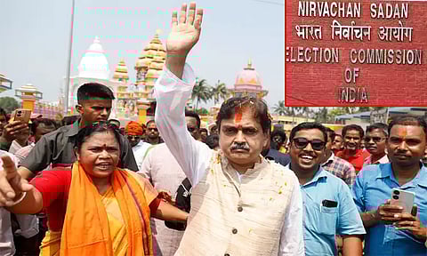 மம்தா பானர்ஜி பற்றி அவதூறு கருத்து: பா.ஜ.க. வேட்பாளர் பிரசாரம் செய்ய தடை