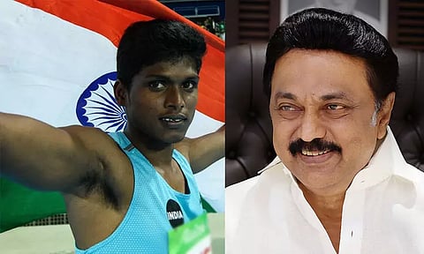 தங்கம் வென்ற மாரியப்பனுக்கு முதல்-அமைச்சர் மு.க.ஸ்டாலின் வாழ்த்து