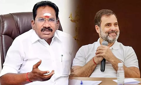 ராகுல் காந்தியை புகழ்ந்து பதிவிட்ட பதிவை நீக்கினார் செல்லூர் ராஜூ