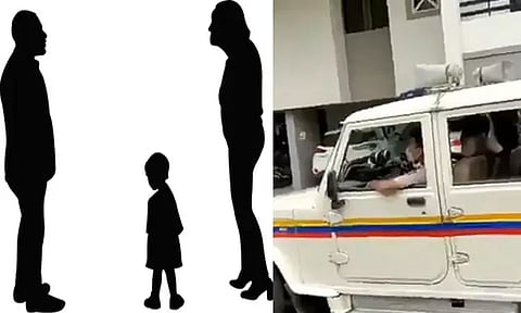 3 வயது குழந்தையை கொன்று உடலுடன் சுற்றித்திரிந்த தாய்