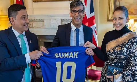 இங்கிலாந்து பிரதமரை சந்தித்த 'இந்தியன்' பட நடிகை