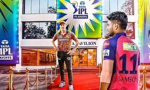 இறுதிப்போட்டியில் கொல்கத்தாவுடன் மோதப்போகும் அணி எது? ஐதராபாத் - ராஜஸ்தான் இன்று மோதல்