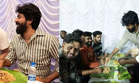 'அமரன்' படப்பிடிப்பு நிறைவு - படக்குழுவினருக்கு விருந்தளித்த சிவகார்த்திகேயன்