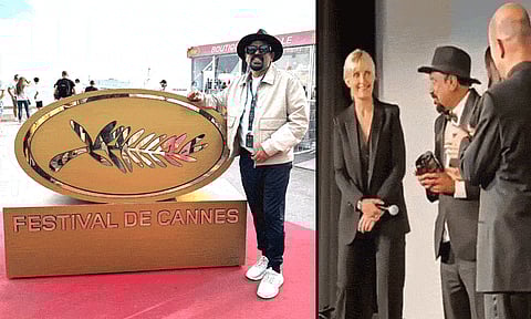 கேன்ஸ் திரைப்பட விழா: உயரிய விருதைப் பெற்றார் ஒளிப்பதிவாளர் சந்தோஷ் சிவன்