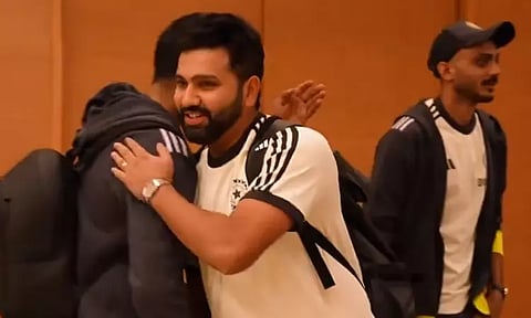 Image Grab On Video Posted By @BCCI 