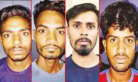 திருப்பூர்: வீட்டில் பதுக்கி வைத்திருந்த 18½ கிலோ கஞ்சா - பீகாரை சேர்ந்த 5 பேர் கைது