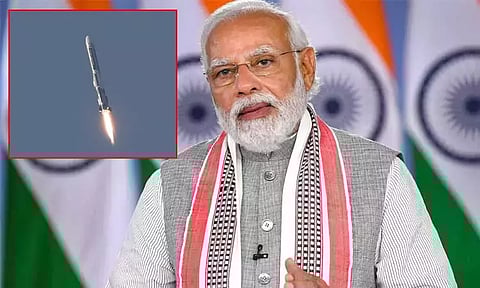 அக்னிபான் ராக்கெட் தேசத்தை பெருமைப்படுத்தும் சாதனை - பிரதமர் மோடி