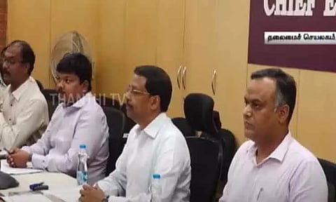 வாக்கு எண்ணிக்கை ஏற்பாடுகள்; தமிழக தலைமை தேர்தல் அதிகாரி சத்யபிரதா சாகு ஆலோசனை