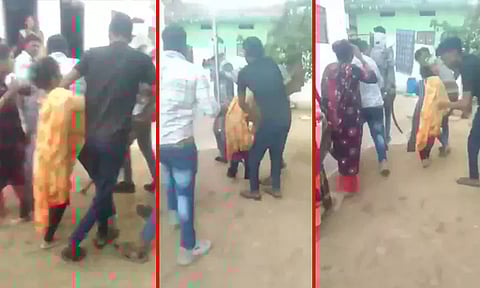 வேறொரு நபருடன் திருமணம்; இளம்பெண்ணை வீடு புகுந்து கடத்திய பலாத்கார குற்றவாளி: வைரலான வீடியோ