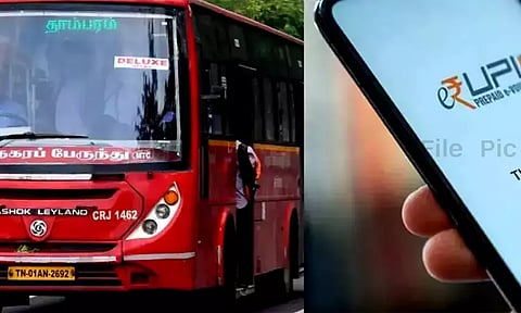 சென்னை மாநகர பேருந்துகளில் டிக்கெட் எடுக்க யூ.பி.ஐ. வசதி அறிமுகம்