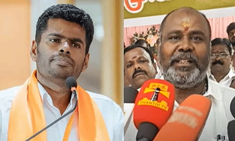 'அண்ணாமலை கடுகளவு அனுபவத்தை வைத்துக்கொண்டு கடலளவு ஆசைப்படுகிறார்' - ஆர்.பி.உதயகுமார் விமர்சனம்