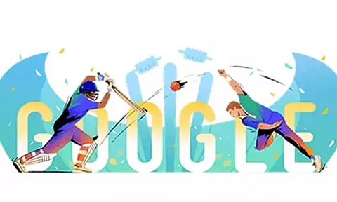 டி20 உலகக்கோப்பை தொடர் - சிறப்பு டூடுல் வெளியிட்ட கூகுள்