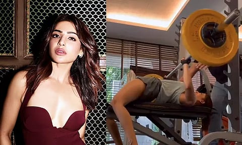Samantha Ruth Prabhu's New Post From Her Fitness Diaries: "The Struggle Is Real"