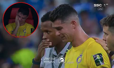 களத்தில் கண் கலங்கிய ரொனால்டோ... ஜாலியாக ரீல்சில் மூழ்கிய காதலி; நெட்டிசன்கள் விமர்சனம்