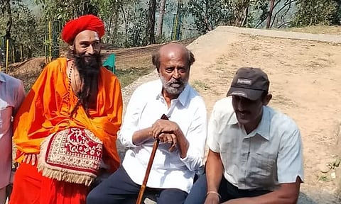 Rajinikanth meditation in Babaji cave